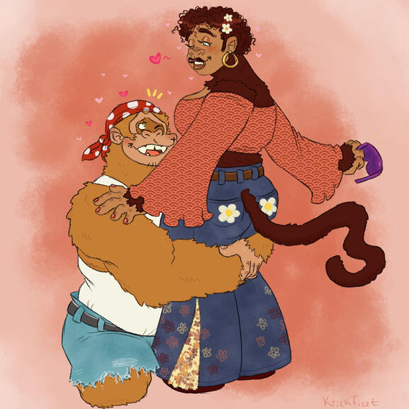 art by krickficet on twt! π§